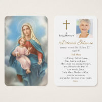 Cartes de prière | Notre Dame Du Saint Rosaire