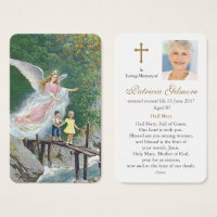 Cartes de prière | Protection de l'ange gardien