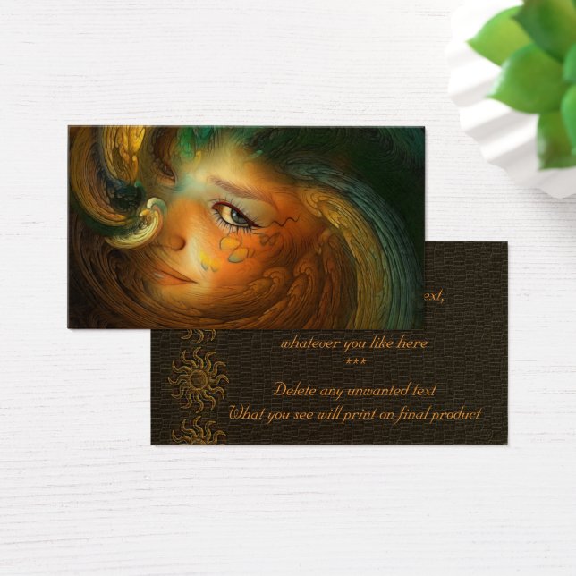 Visite Cartes de profil Samhain (Bureau)