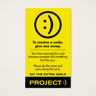 Visite Cartes de sourire