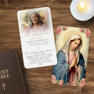 Visite Cartes de souvenir de la Vierge Marie, Je vous sal