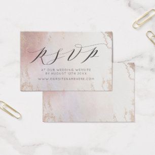 Visite Cartes d'insertion RSVP de site Web avec ombre en