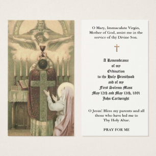 VISITE CARTES SAINES DE L'ORDINATION PRIVÉE CATHOLIQUE