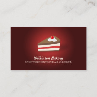 Visite Cerise de boulangerie de gâteau sur le carte de