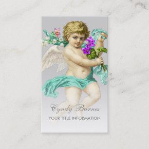 Visite Cherub avec Aqua Sash sur n'importe quel Carte de