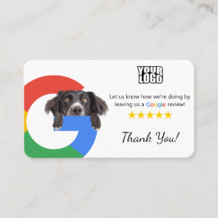 Visite Chien Garderie Google Revoir modèle de carte de vi
