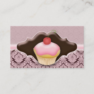 Visite Chocolat de damassé de petit gâteau de carte de