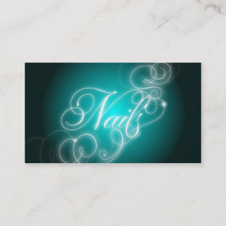 Visite Clouez la lueur élégante de Flourish de carte de