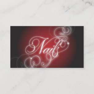 Visite Clouez la lueur élégante de Flourish de carte de