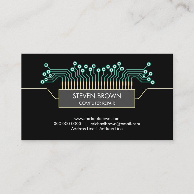 Visite Code de la carte de circuit informatique (Devant)