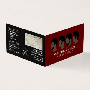 Visite Coiffure, Barbiers Homme Carte de fidélité détaill