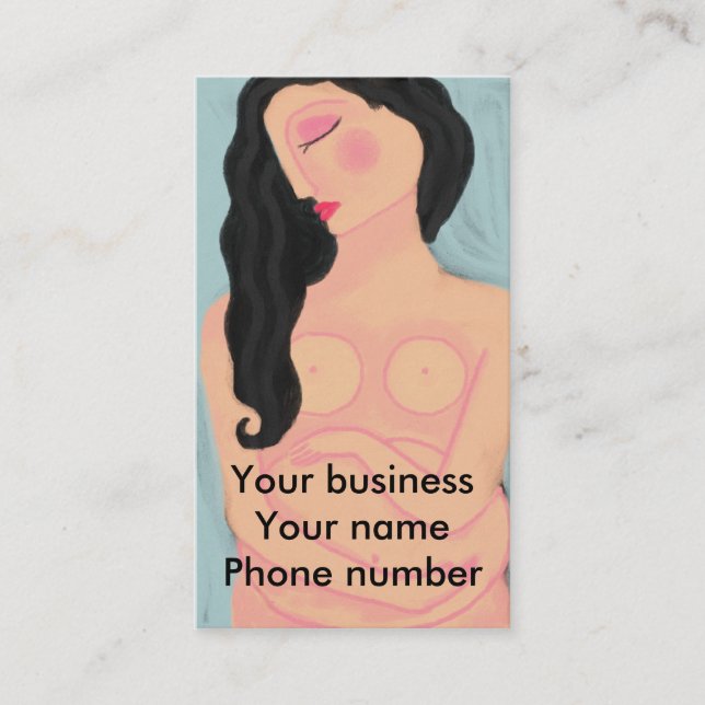 Visite Conception de carte personnalisée (Devant)