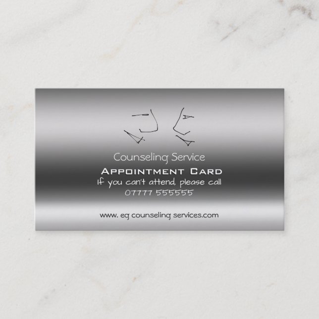 Visite Conseiller, carte de rendez-vous des chefs de conf (Devant)