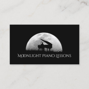 Visite Cours de piano, musique, instruments Carte de visi