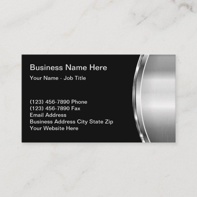 Visite Couteau Affûtage Restaurant Fournitures Carte de v (Devant)