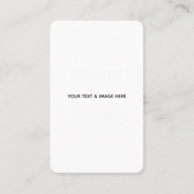 Visite Créez votre propre carte de note plate personnalis (Devant)