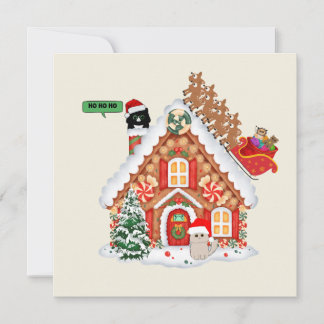 Visite de la maison de pain d'épice de Père Noël C