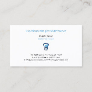 Visite Dentiste   Carte de rendez-vous dentaire