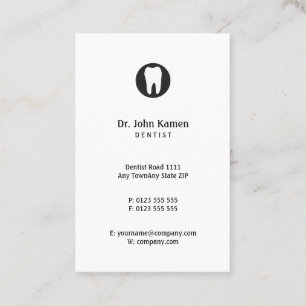 Visite Dentiste classique Carte de rendez-vous dentaire