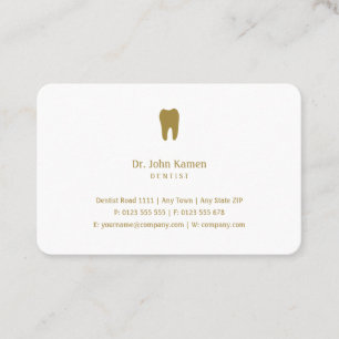 Visite Dentiste classique   Carte de rendez-vous dentaire