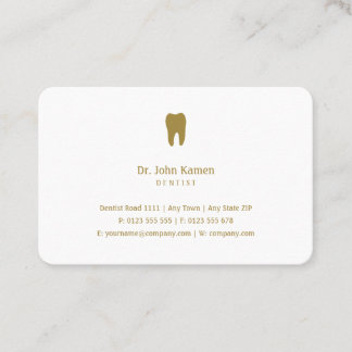 Visite Dentiste classique | Carte de rendez-vous dentaire