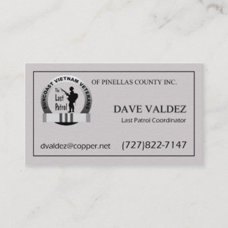 Visite Dernière carte de coordonnateur de patrouille