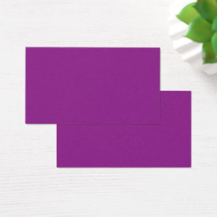 Visite Élégance Violet Royal   Cartes de Profil Premium