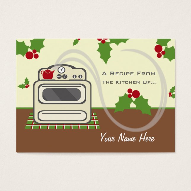 Visite Ensemble De 100 Cartes De Recettes De Noël - Cuisi (Devant)