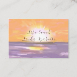 Visite Entraîneur de vie, Reiki, Conseiller, Carte de vis