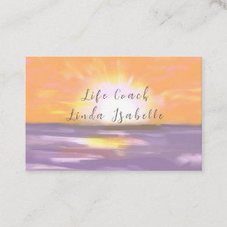 Visite Entraîneur de vie, Reiki, Conseiller, Carte de vis