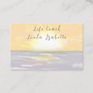 Visite Entraîneur de vie, Reiki, Conseiller, Carte de vis