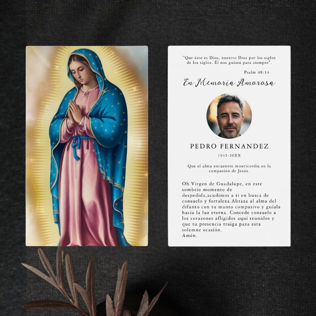 Visite Espagnol Notre-Dame De Guadalupe Photo Cartes De P (Créateur téléchargé)