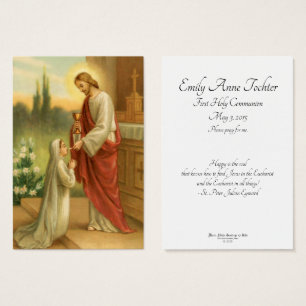Visite Eucharistie dans toutes les premières cartes de pr