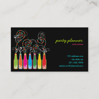 Visite Fêtes Bubbly ! Carte de profil du planificateur de