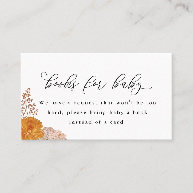 Visite Fleurs d'automne Apportez une carte de boîtier de  (Devant)