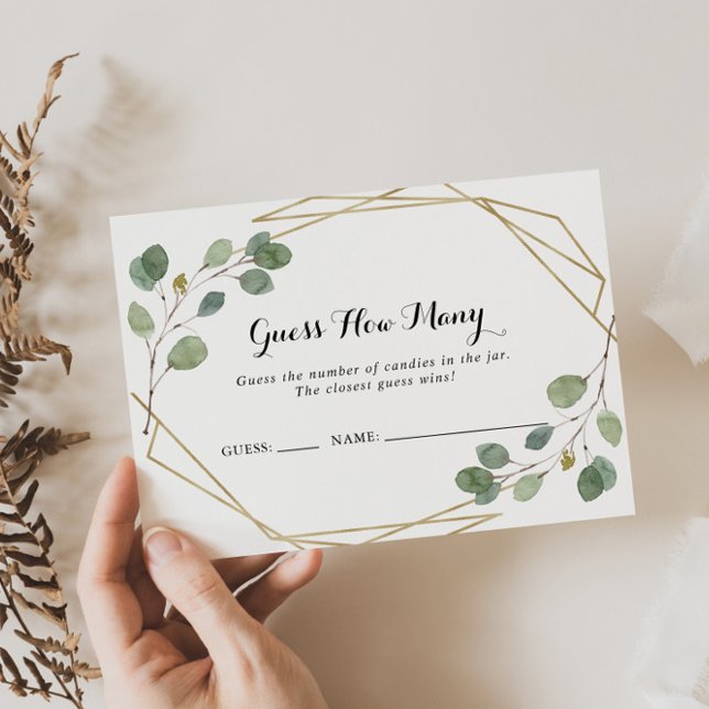 Visite Géométrique Vert Devine Combien De Carte De Jeu (Créateur téléchargé)