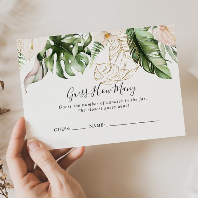 Visite Gold Tropical Foliage Devine Combien De Carte De J (Créateur téléchargé)