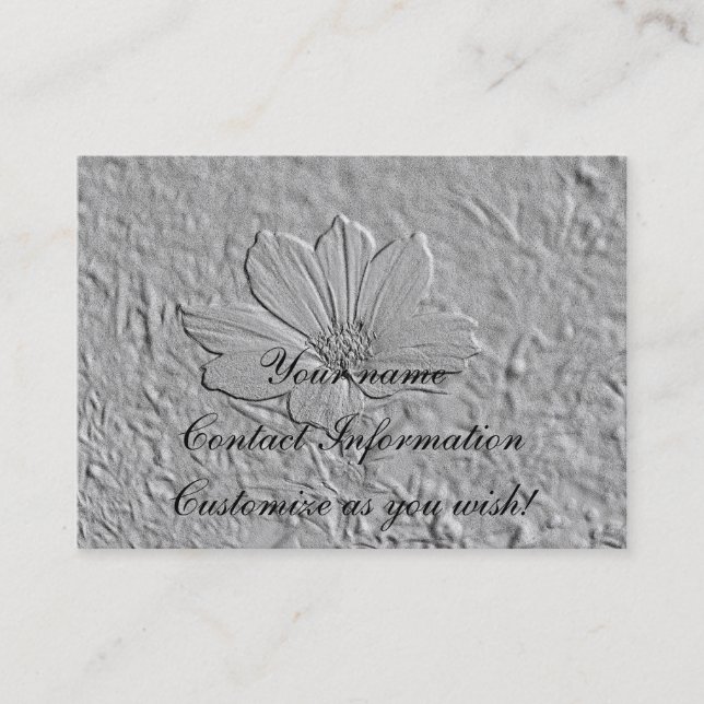 Visite Gravez la carte en refief de fleur de cosmos de (Devant)