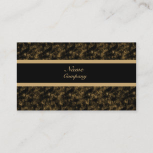 Visite Grunge Carte de visite, Or