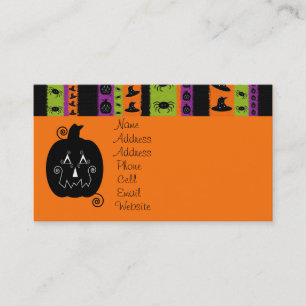 Visite Halloween barre la carte de profil