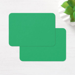 Visite Identité Verte Fraîche   Cartes de Profil Premium