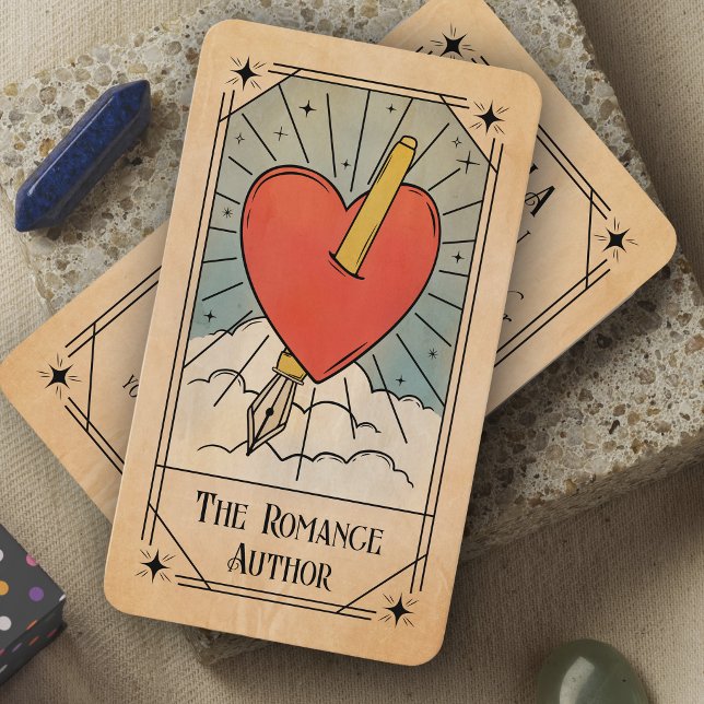 Visite Illustration de carte de tarot d'auteur de romance (Créateur téléchargé)