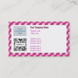 Visite Jacquard rose générique 2 de modèle de carte de