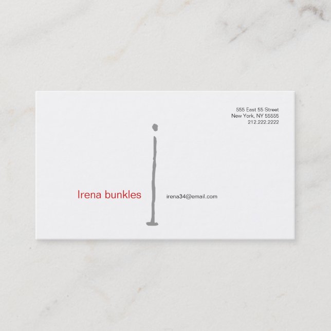 Visite Je marque avec des lettres le gris de carte de (Devant)