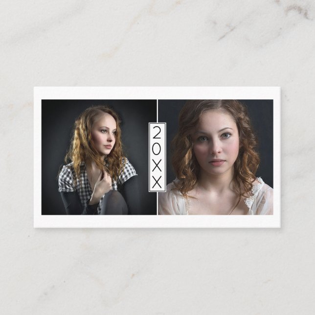 Visite La dernière année de carte nominative d'obtention (Devant)