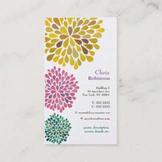 Visite La fleur de dahlia de perle a éclaté le carte de