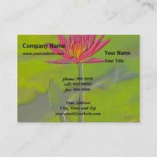 Visite La nature/Faux intact de Lotus gravent le carte de