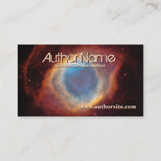 Visite L'auteur de science-fiction Helix Nebula Carte de