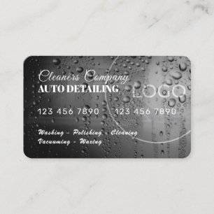 Visite Lavage en métal par carte de crédit 