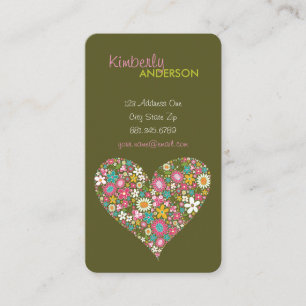 Visite Le ressort fleurit la carte de profil d'amour de